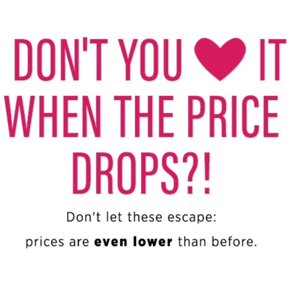 Price Drop! Price Drop!! Price Drop!!!